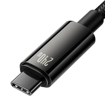 Baseus CAWJ040001 USB-C - USB-C cable 240W 480Mb/s 1m - black