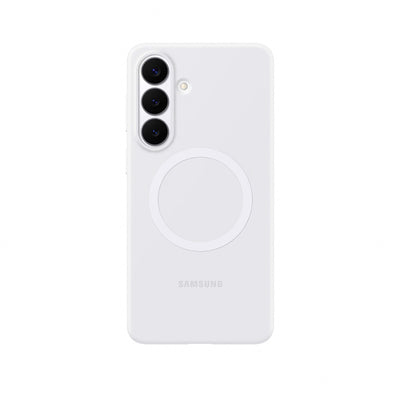 Samsung Silicone Magnet Case for Samsung Galaxy S26, MagSafe Compatible - White