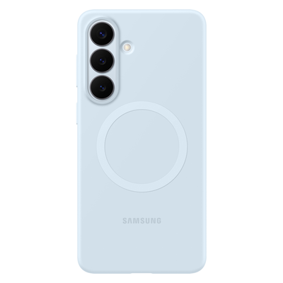 Samsung Silicone Magnet Case for Samsung Galaxy S26+, compatible with MagSafe - blue
