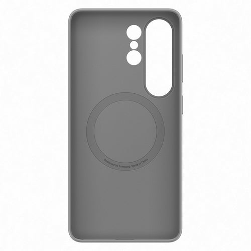 Samsung Silicone Magnet Case for Samsung Galaxy S26 Ultra, MagSafe Compatible - Gray