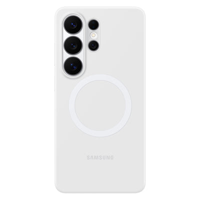 Samsung Silicone Magnet Case for Samsung Galaxy S26 Ultra, MagSafe Compatible - White