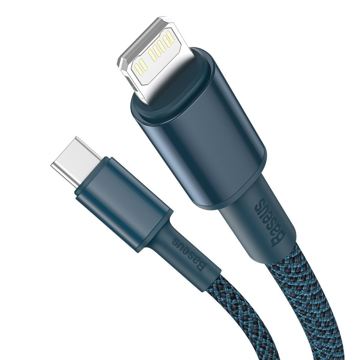 Baseus High Density Braided Cable Type-C to Lightning, PD, 20W, 2m (blue) - Product Image 2