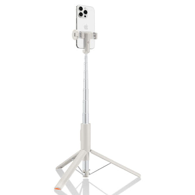 Spigen S541W Bluetooth Selfie Stick - White