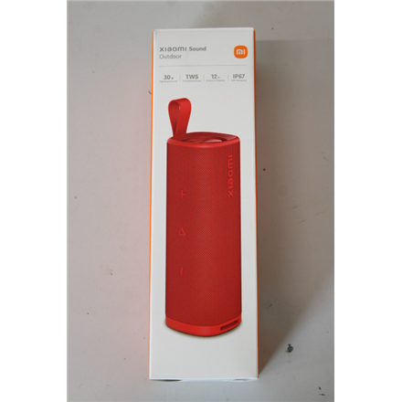 SALE OUT. Xiaomi Sound Outdoor | QBH4263GL | 30 W | Waterproof | Bluetooth | Wireless connection | Portable | Red | DEMO