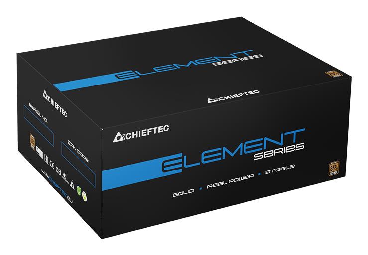 Power Supply CHIEFTEC 700 Watts Efficiency 80 PLUS BRONZE PFC Active ELP-700S