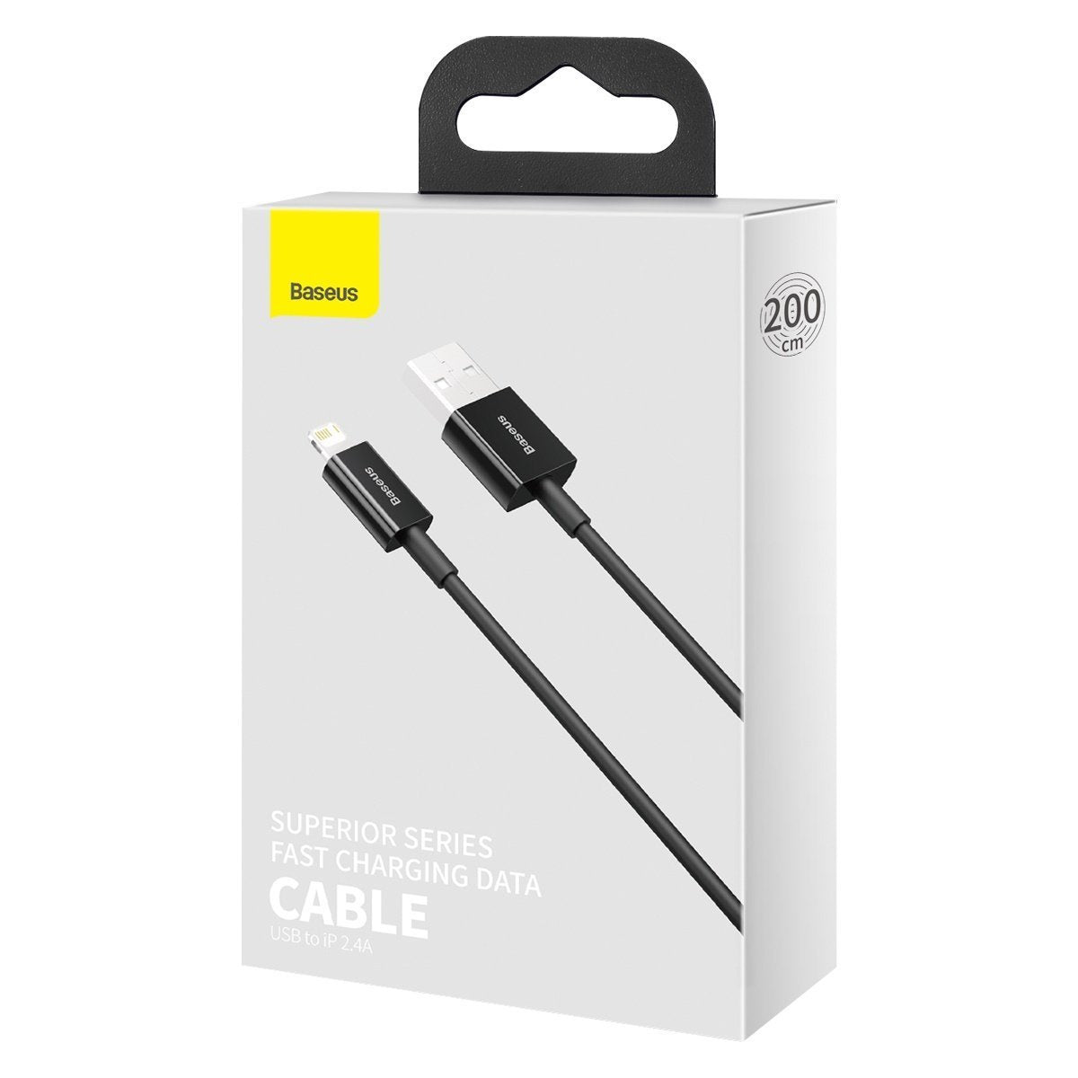 Baseus Superior Series Cable USB to iP 2.4A 2m (black) - Product Image 11