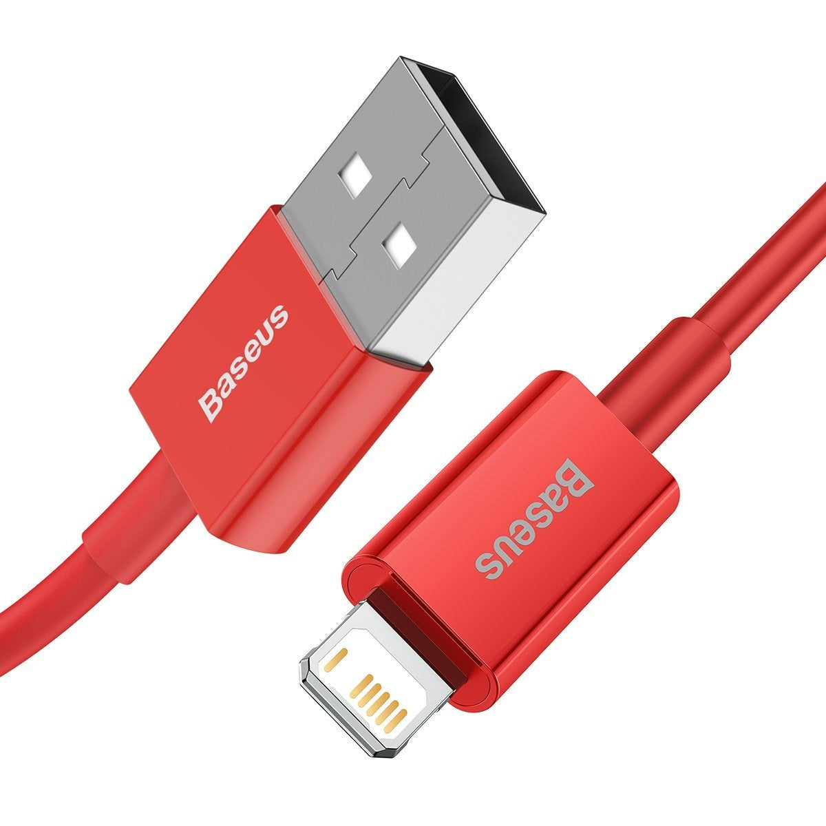 Baseus Superior Series Cable USB to iP 2.4A 1m (red) - Product Image 3