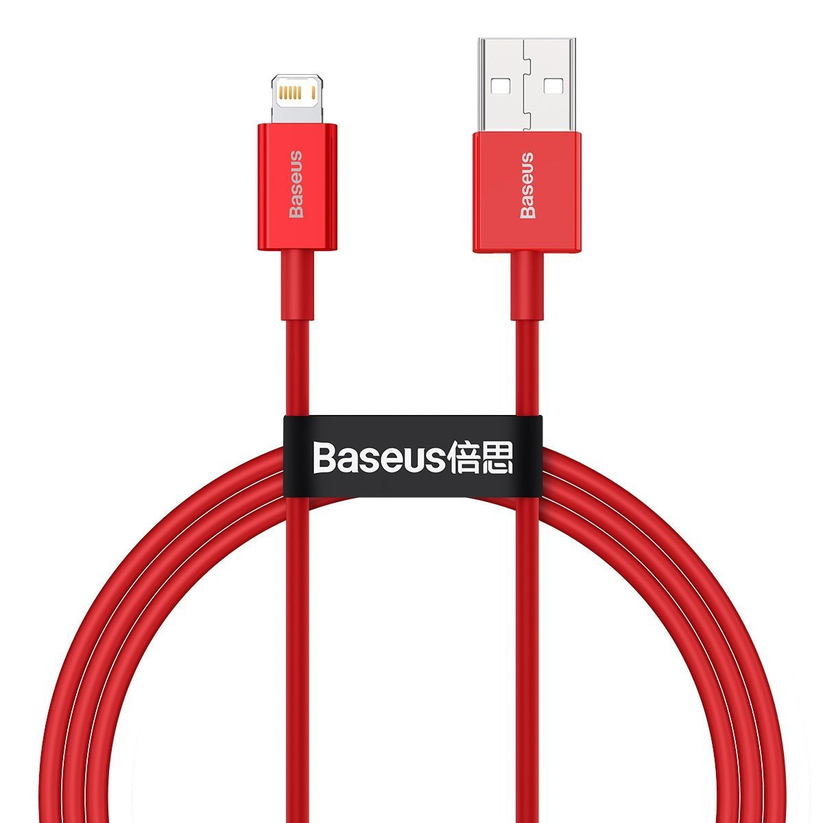 Baseus Superior Series Cable USB to iP 2.4A 1m (red) - Product Image 2