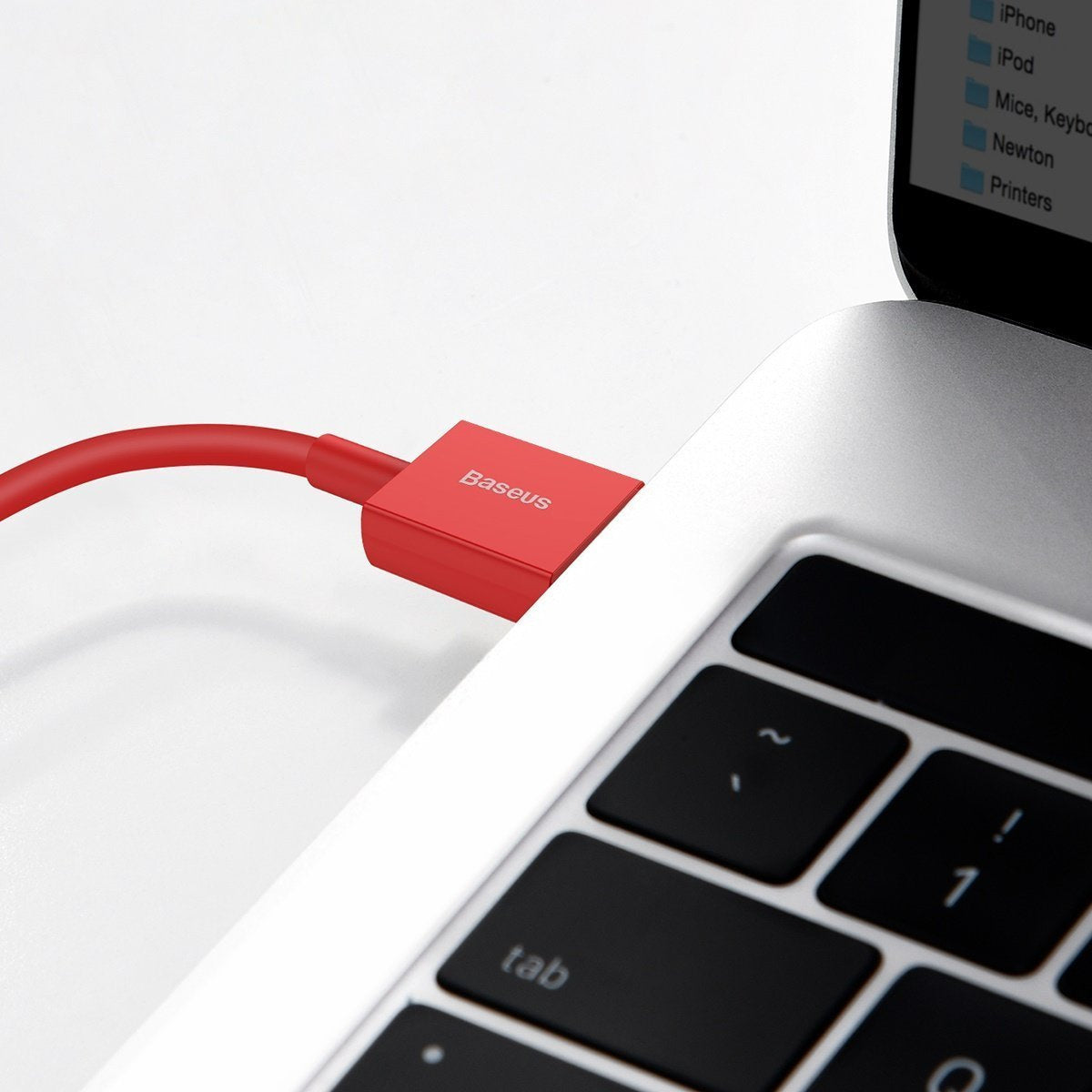 Baseus Superior Series Cable USB to iP 2.4A 1m (red) - Product Image 9