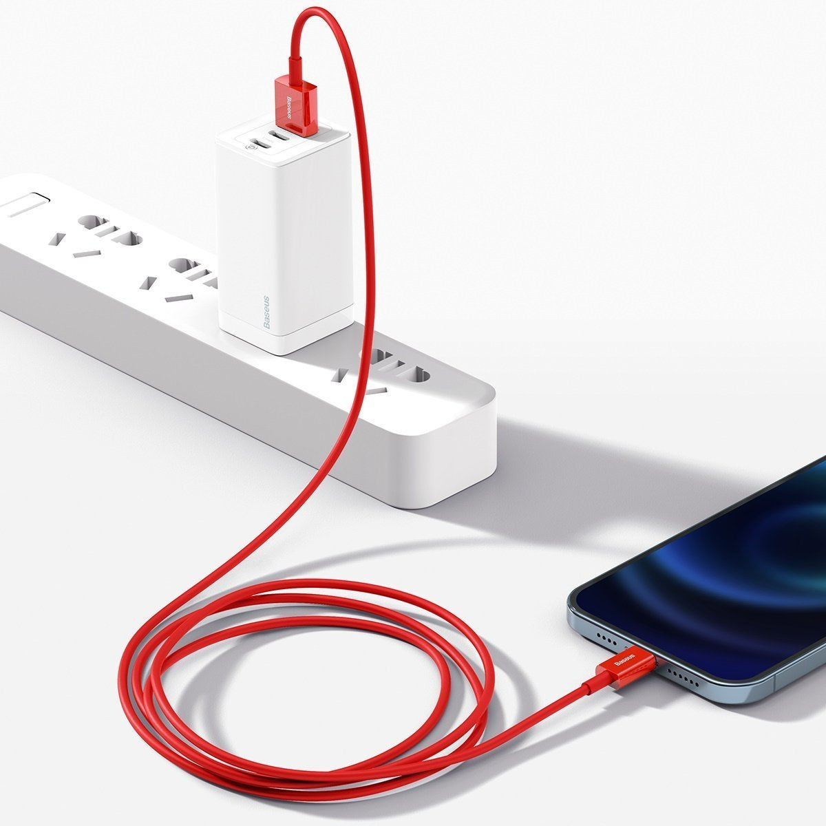 Baseus Superior Series Cable USB to iP 2.4A 1m (red) - Product Image 10
