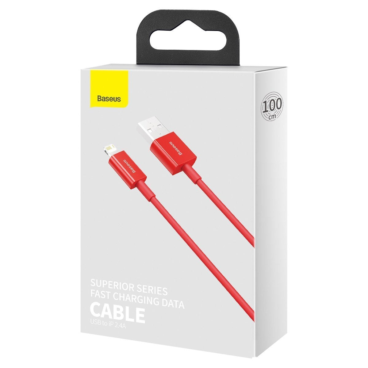 Baseus Superior Series Cable USB to iP 2.4A 1m (red) - Product Image 11