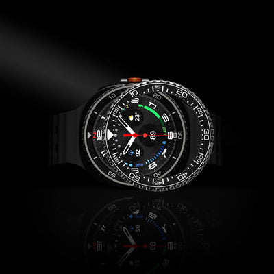 Spigen Bezel Tune Pro Diverna Samsung Galaxy Watch 8 Classic 46mm Cover - Black