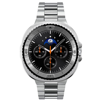 Spigen Bezel Tune Pro Pilot Cover for Samsung Galaxy Watch 8 Classic 46mm - Silver