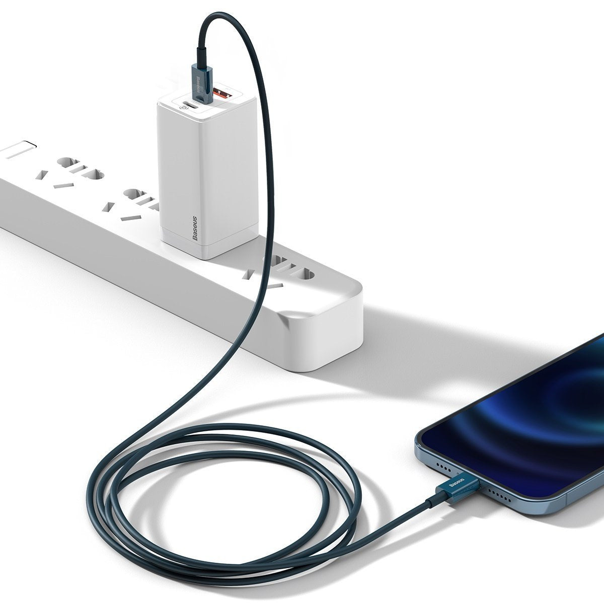 Baseus Superior Series Cable USB-C to iP, 20W, PD, 1m (blue) - Product Image 9