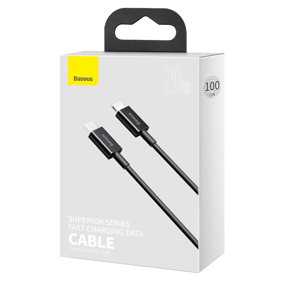 Baseus Superior Series Cable USB-C to iP, 20W, PD, 1m (black) - Product Image 11