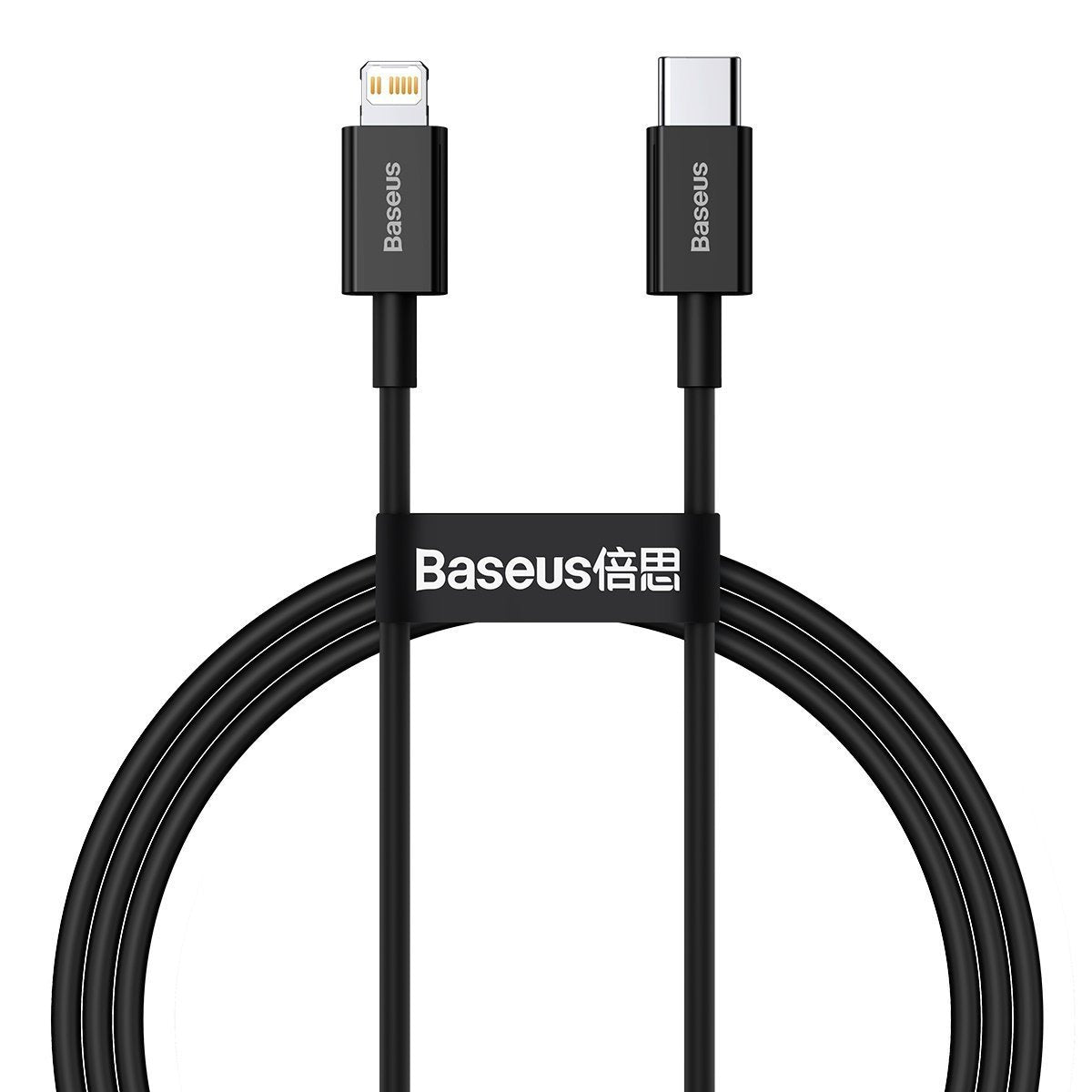 Baseus Superior Series Cable USB-C to iP, 20W, PD, 1m (black) - Product Image 2