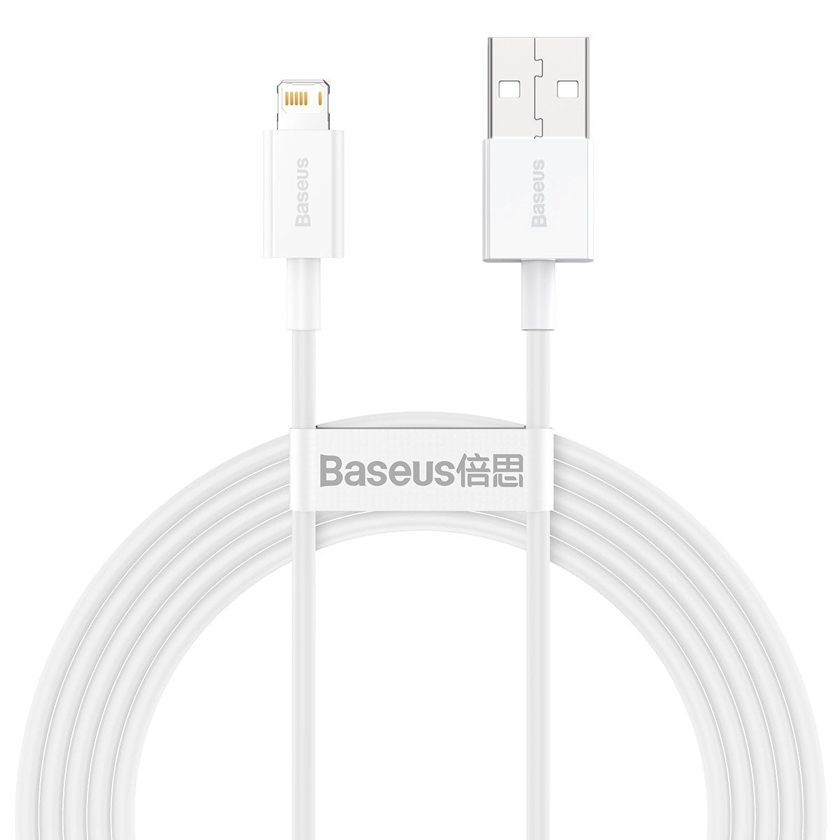 Baseus Superior Series Cable USB to iP 2.4A 2m (white) - Product Image 2
