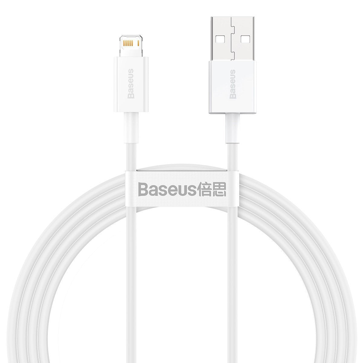 Baseus Superior Series Cable USB to Lightning 2.4A 1,5m (white) - Product Image 1
