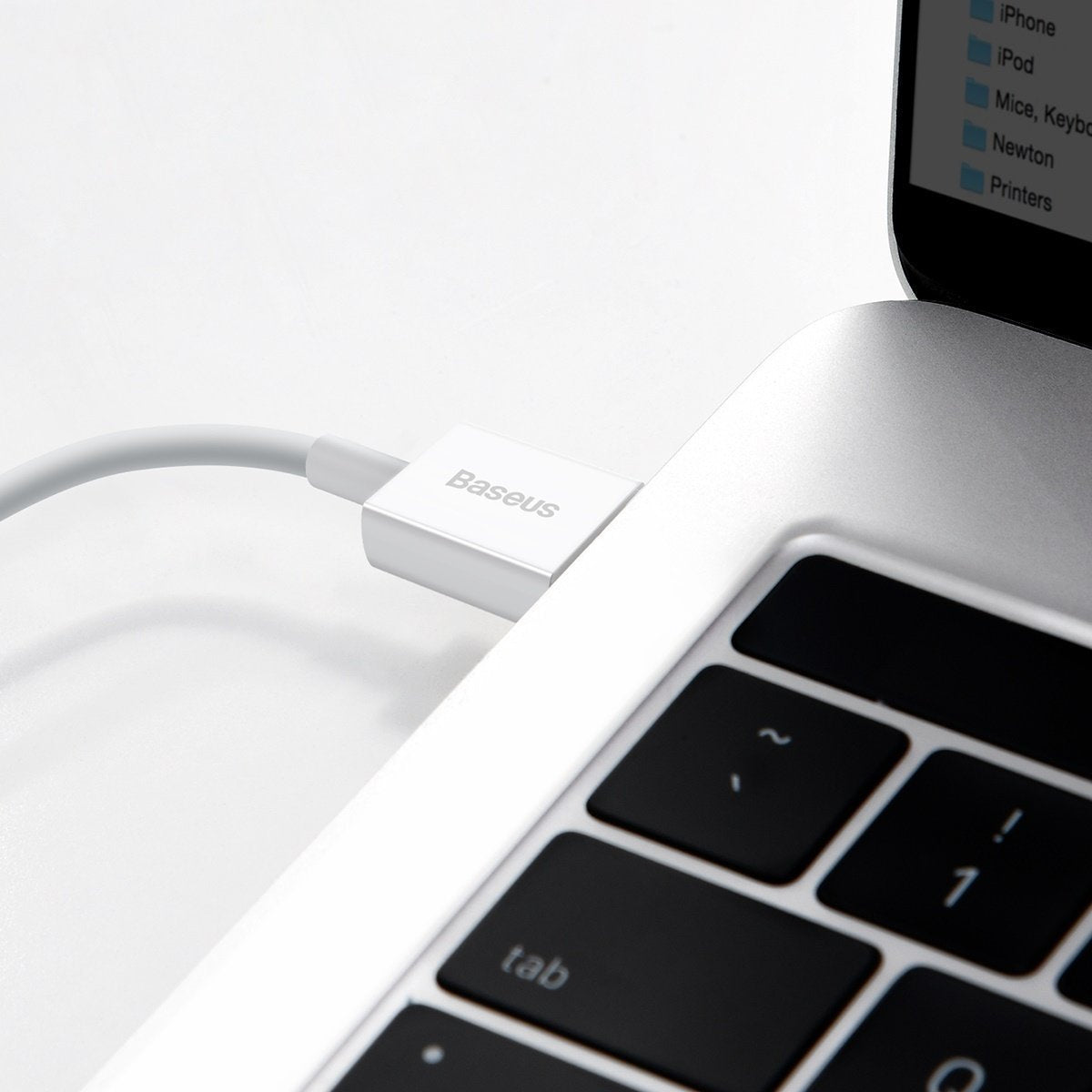 Baseus Superior Series Cable USB to Lightning, 2.4A, 0,25m (white) - Product Image 9