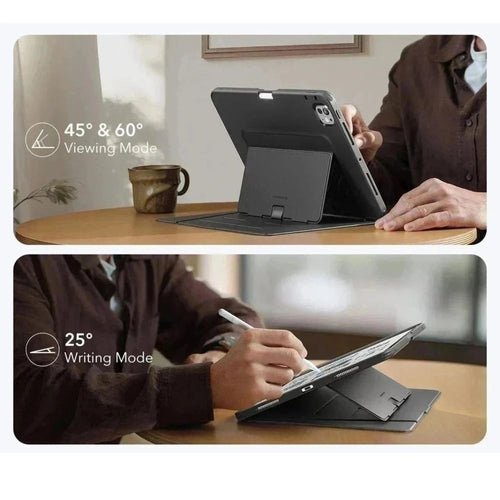 ESR Flip Hybrid Case for iPad Pro 11” 5 / 6 / 2024-2025 - Black