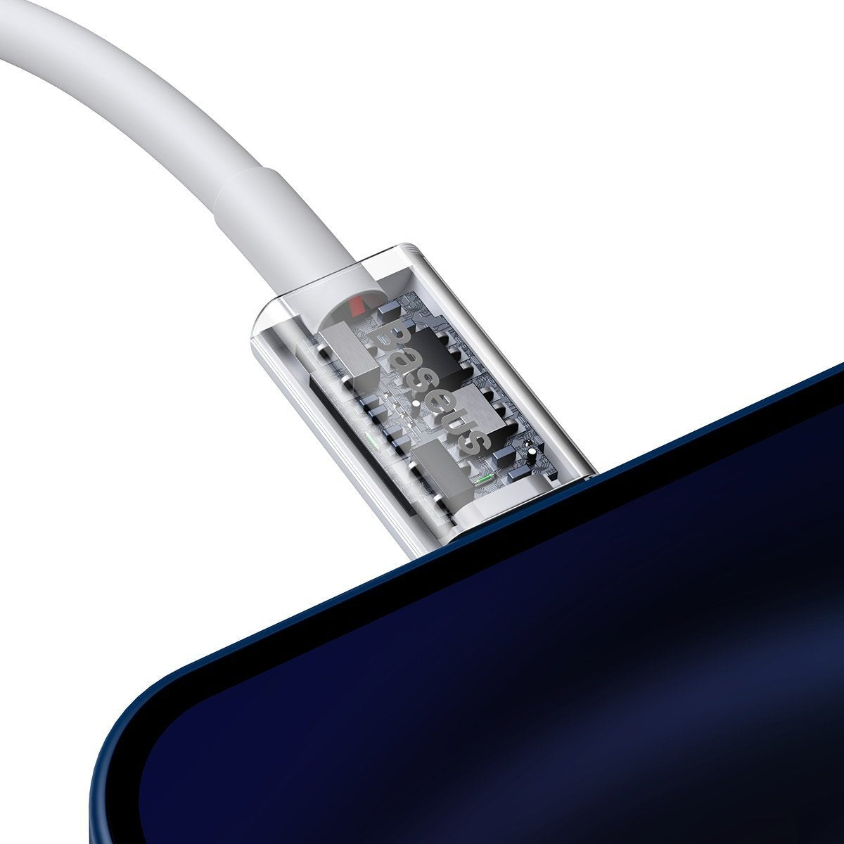 Baseus Superior Series Cable USB-C to Lightning, 20W, PD, 0,25m (white) - Product Image 7