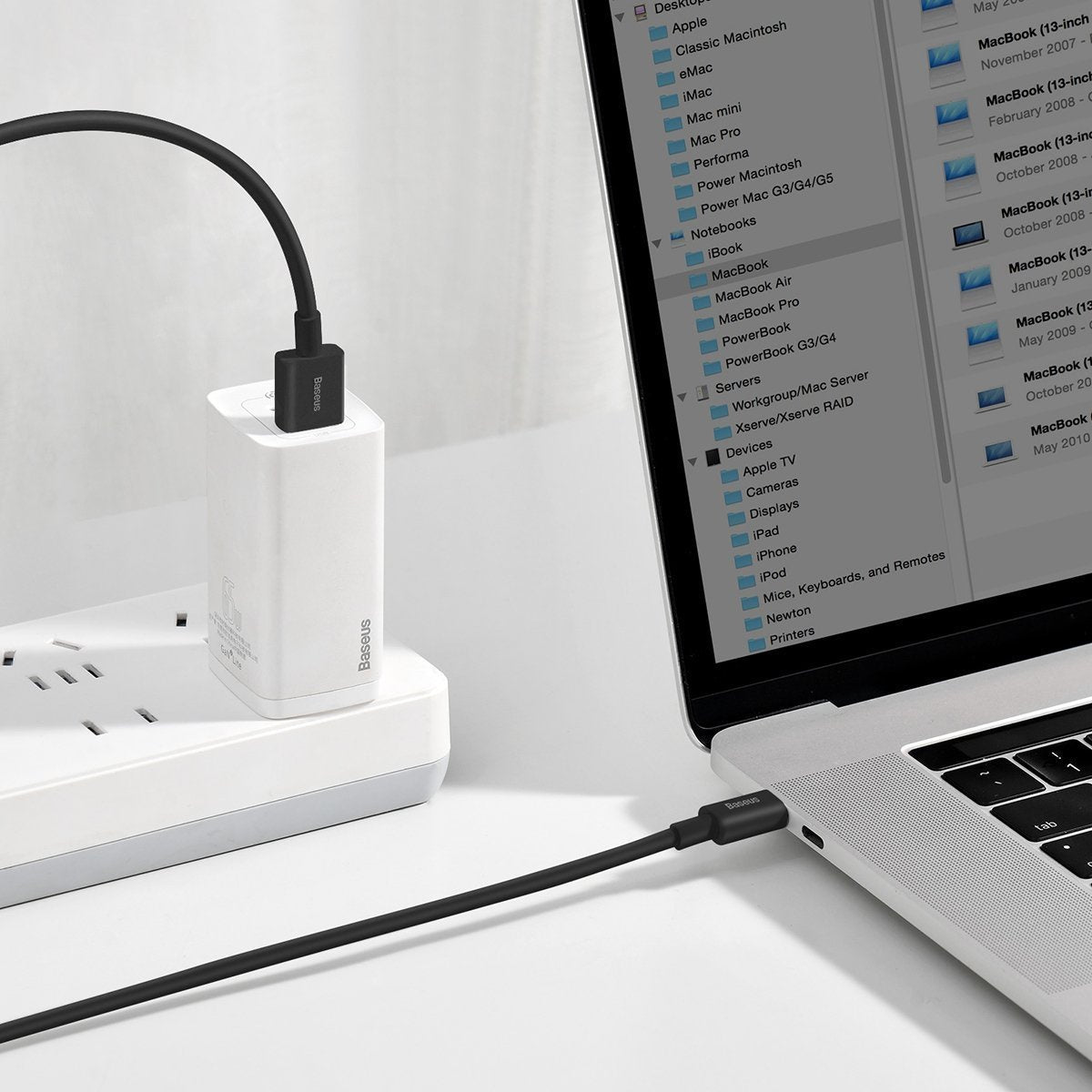 Baseus Superior Series Cable USB to USB-C, 66W, 1m (black) - Product Image 10