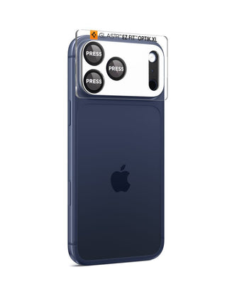 Spigen Optik Pro XL Camera Lens Glass for iPhone 17 Pro Max - Black