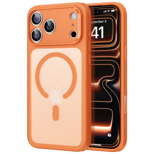ESR Classic Hybrid MagSafe Case for iPhone 17 Pro - Clear Orange