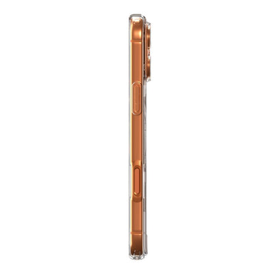 Spigen Ultra Hybrid MagSafe Case for iPhone 17 Pro - Clear Orange