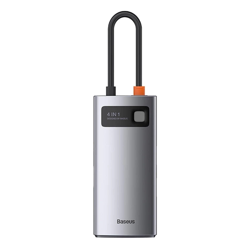 Hub 4in1 Baseus Metal Gleam Series, USB-C to USB 3.0 + USB 2.0 + HDMI + USB-C PD - Product Image 2