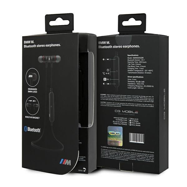 BMW CGBTE04 Bluetooth Wireless Headphones - Black