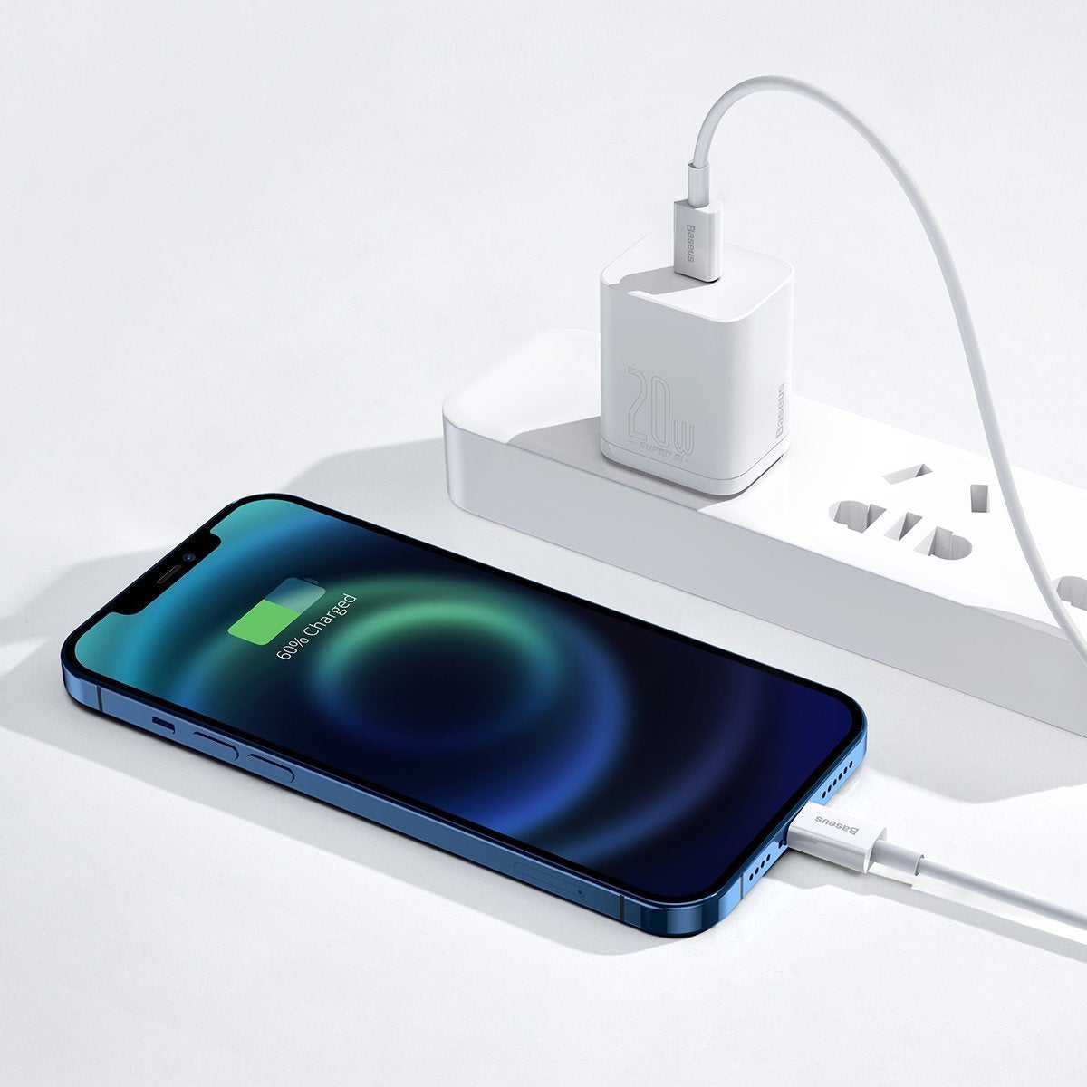 Baseus Superior Series Cable USB-C to Lightning, 20W, PD, 1,5m (white) - Product Image 10