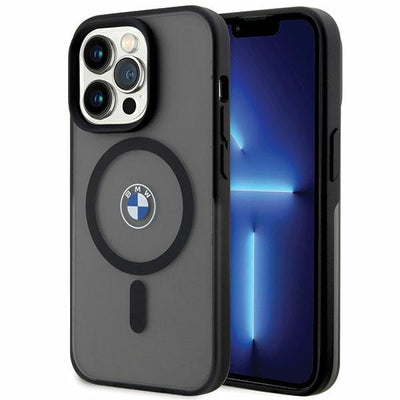 BMW Signature MagSafe Case for iPhone 14 Pro Max - Black