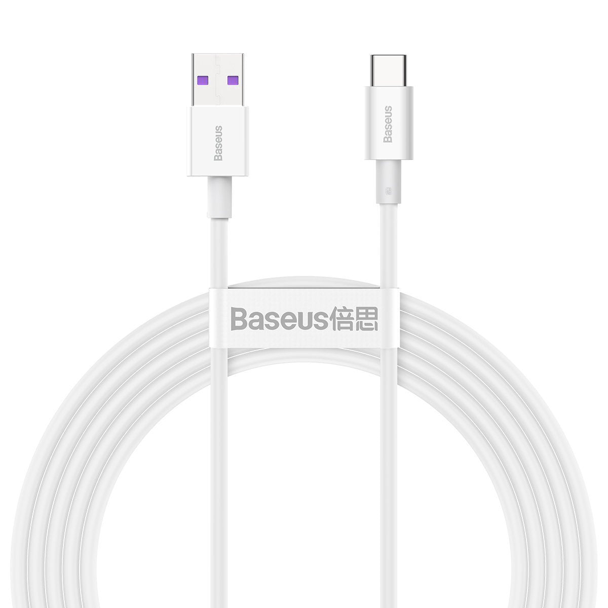 Baseus Superior Series Cable USB to USB-C, 66W, 2m (white) - Product Image 2