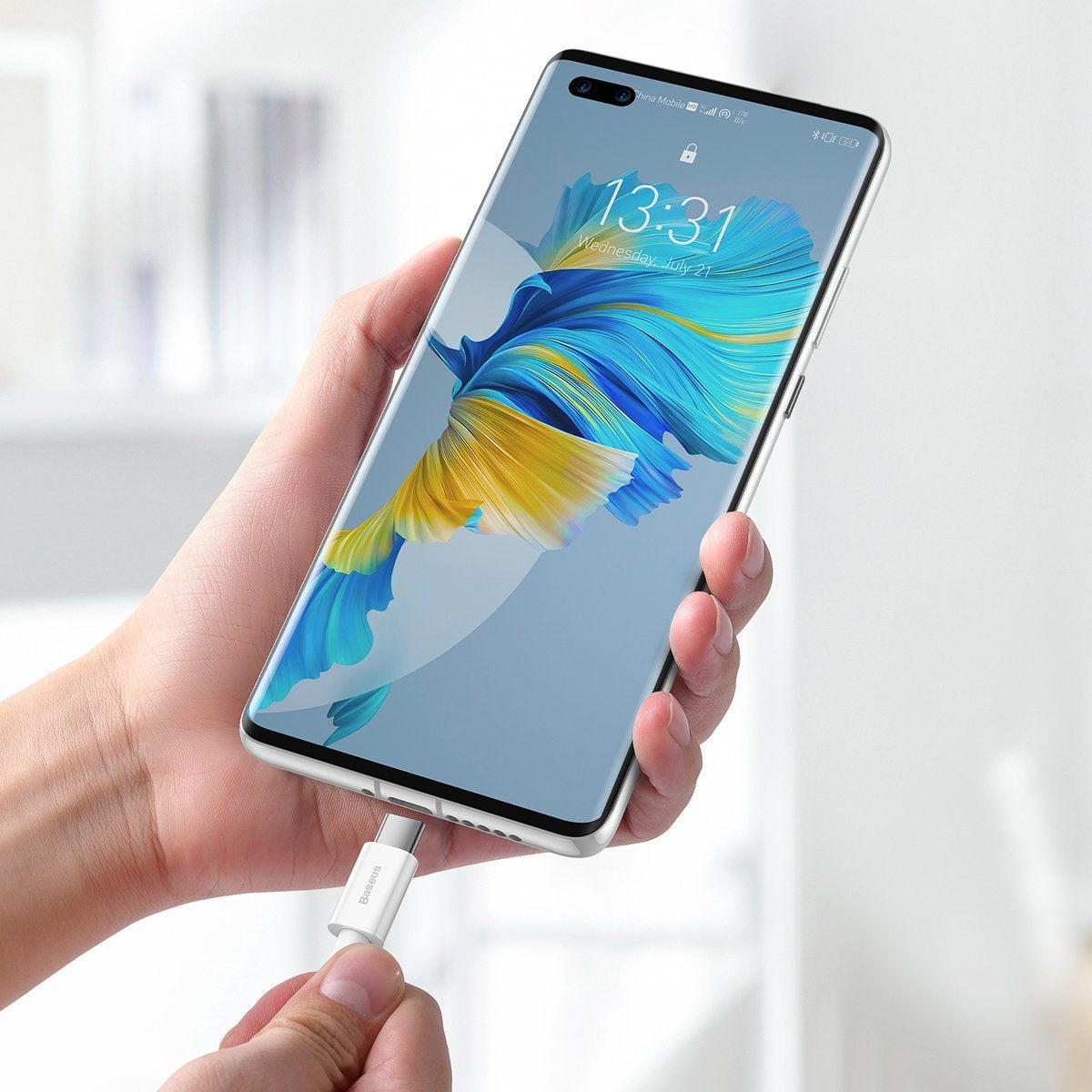 Baseus Superior Series Cable USB to USB-C, 66W, 2m (white) - Product Image 7