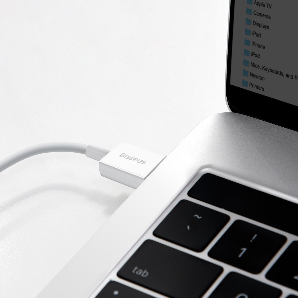 Baseus Superior Series Cable USB to USB-C, 66W, 2m (white) - Product Image 9