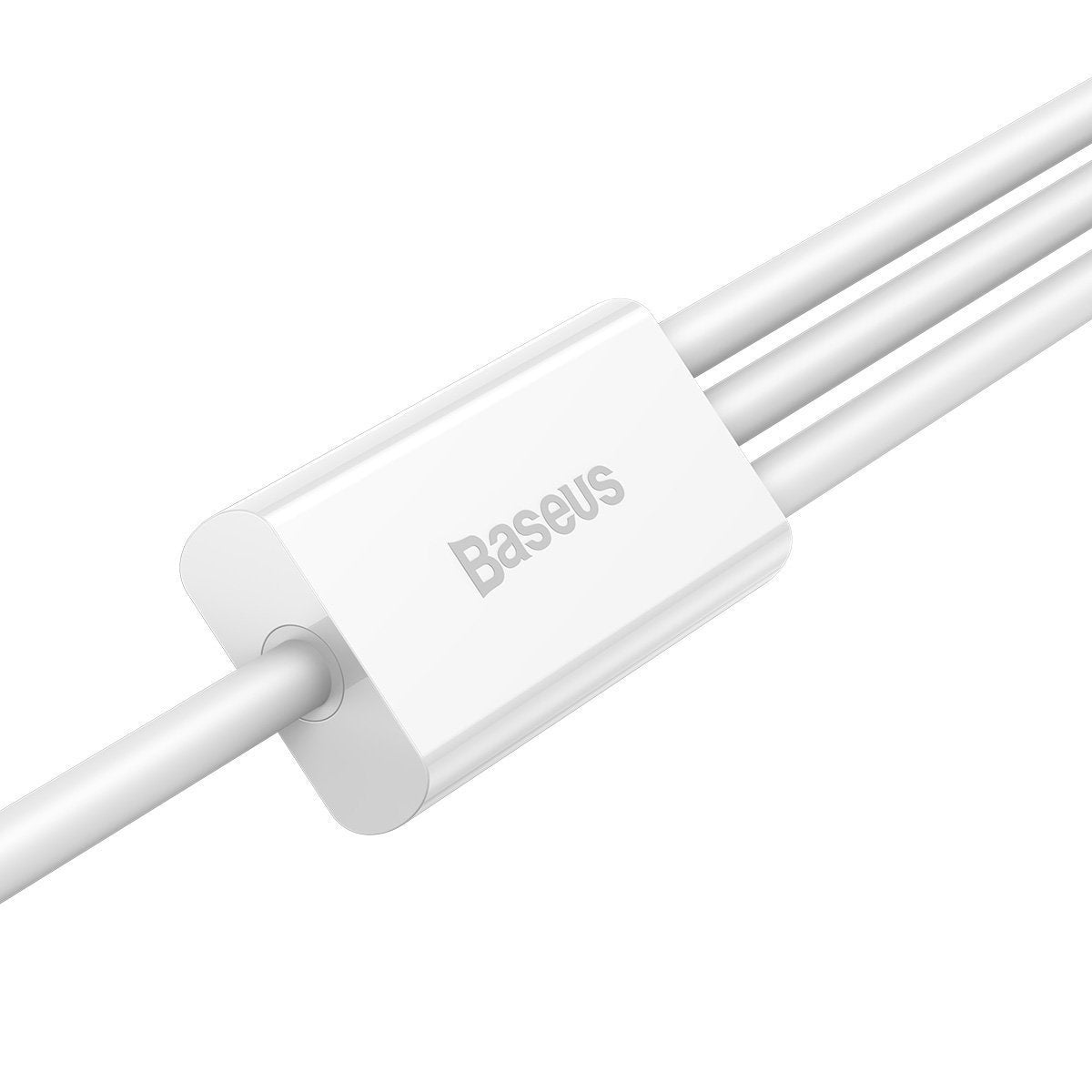 USB cable 3in1 Baseus Superior Series, USB to micro USB / USB-C / Lightning, 3.5A, 1.5m (white) - Product Image 4