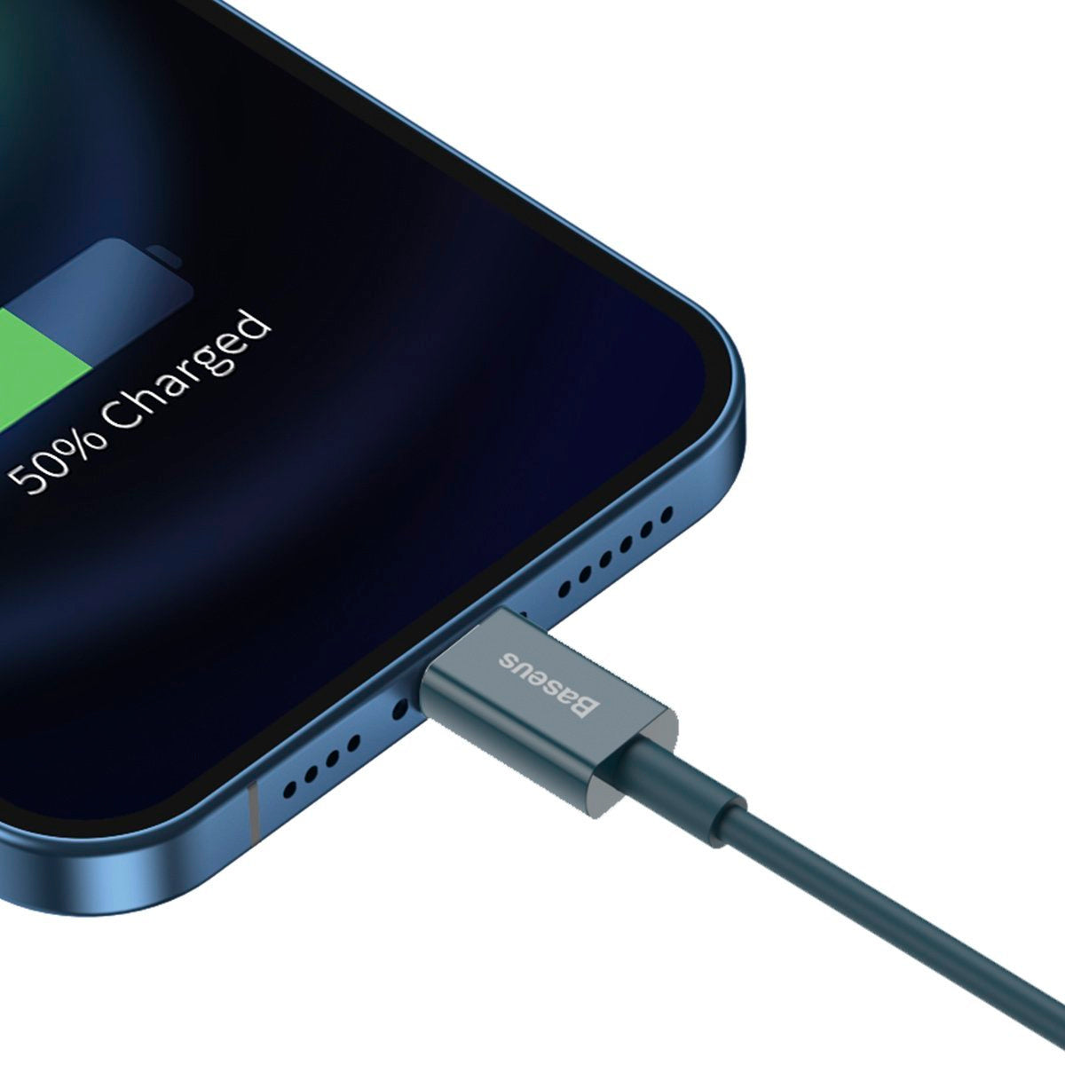 Baseus Superior Series Cable USB to iP 2.4A 2m (blue) - Product Image 6
