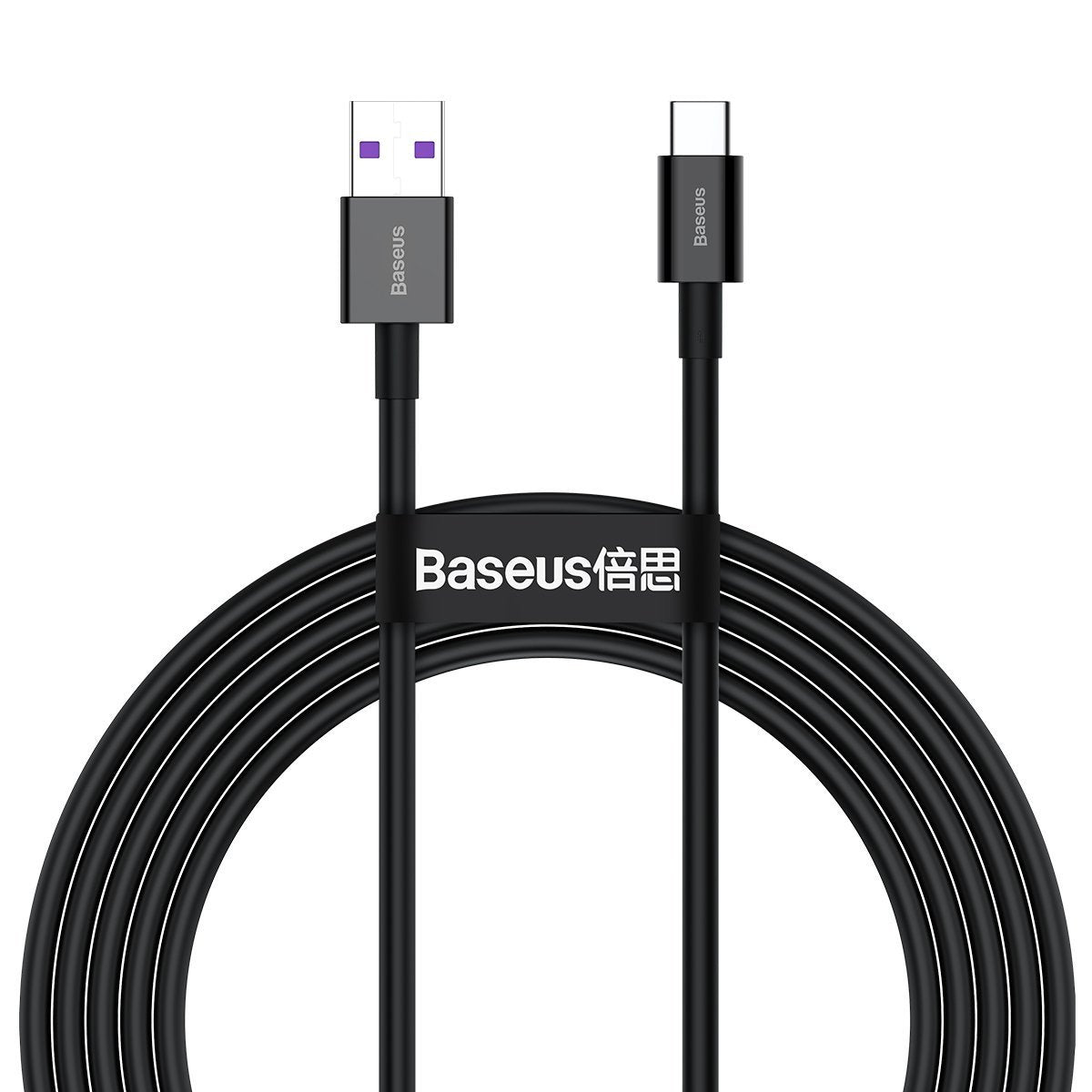 Baseus Superior Series Cable USB to USB-C, 66W, 2m (black) - Product Image 2