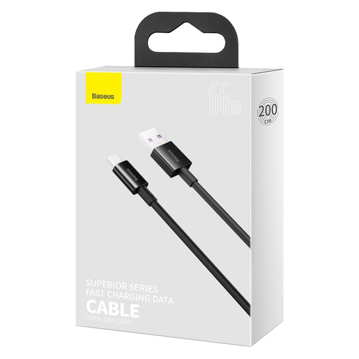 Baseus Superior Series Cable USB to USB-C, 66W, 2m (black) - Product Image 11