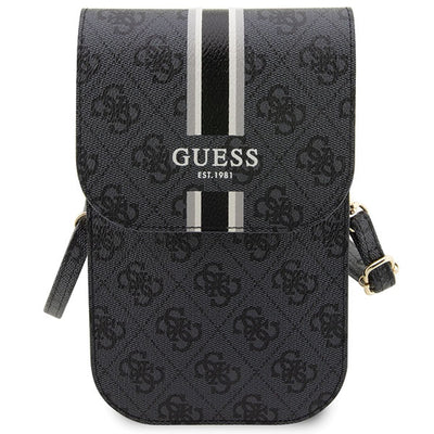Guess 4G Stripe Handbag - Black