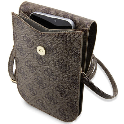 Guess 4G Stripe handbag - brown