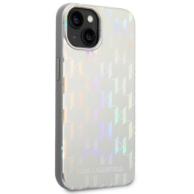 Karl Lagerfeld KLHCP14SLGMMSV3 iPhone 14 / 15 / 13 case - silver