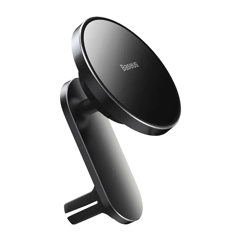 Baseus Big Energy car mount with wireless charger 15W for Iphone 12 / Iphone 13 (Black) - Product Image 4