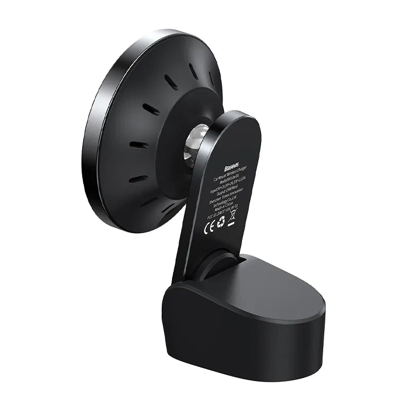 Baseus Big Energy car mount with wireless charger 15W for Iphone 12 / Iphone 13 (Black) - Product Image 3