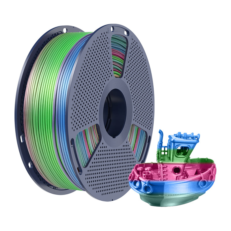 Sunlu PLA+ Silk Filament (Rainbow) 06 - Image 2