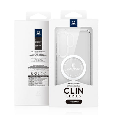 Dux Ducis Clin Mag Case Compatible with MagSafe for Samsung S26 Ultra - Transparent