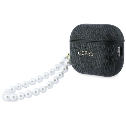 Guess 4G Pearl Strap Case for AirPods Pro 3 - Black