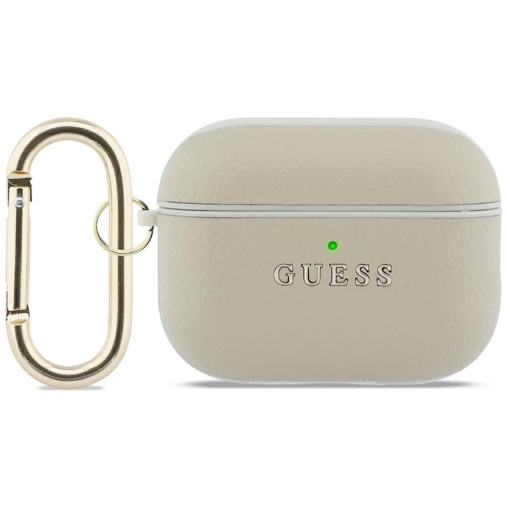 Guess Grained Classic Logo Hook case for AirPods Pro 3 - gold