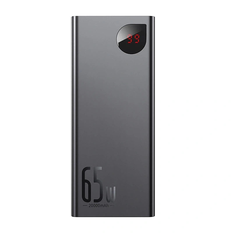 Powerbank Baseus Adaman Metal 20000mAh PD QC 3.0 65W 2xUSB + USB-C + micro USB (Black) - Product Image 2